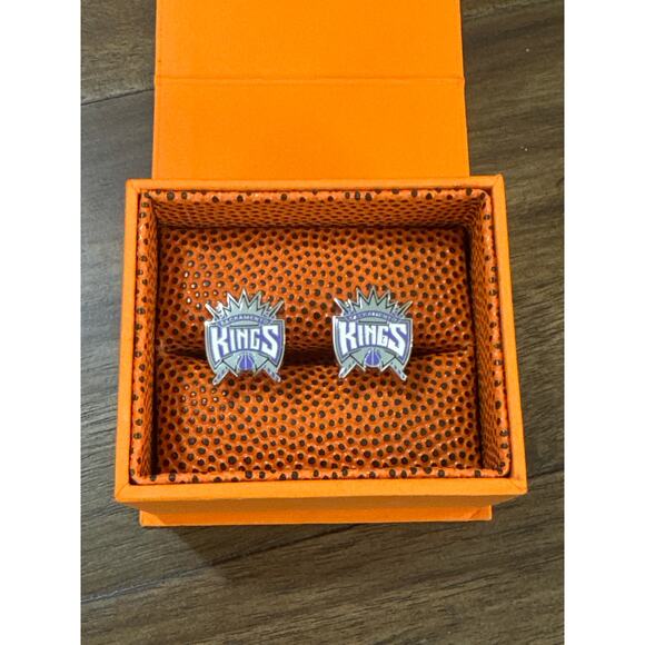 NBA Sacramento Kings Cuff Links - Picture 1 of 5